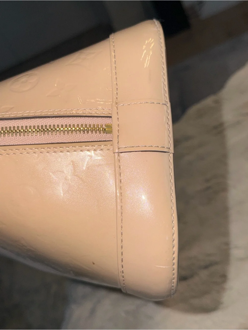 Louis Vuitton polished patent